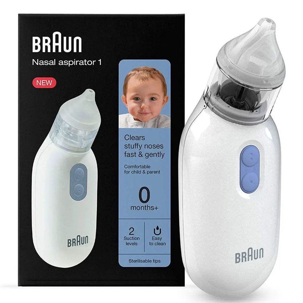 Electric nasal aspirator, nose relief