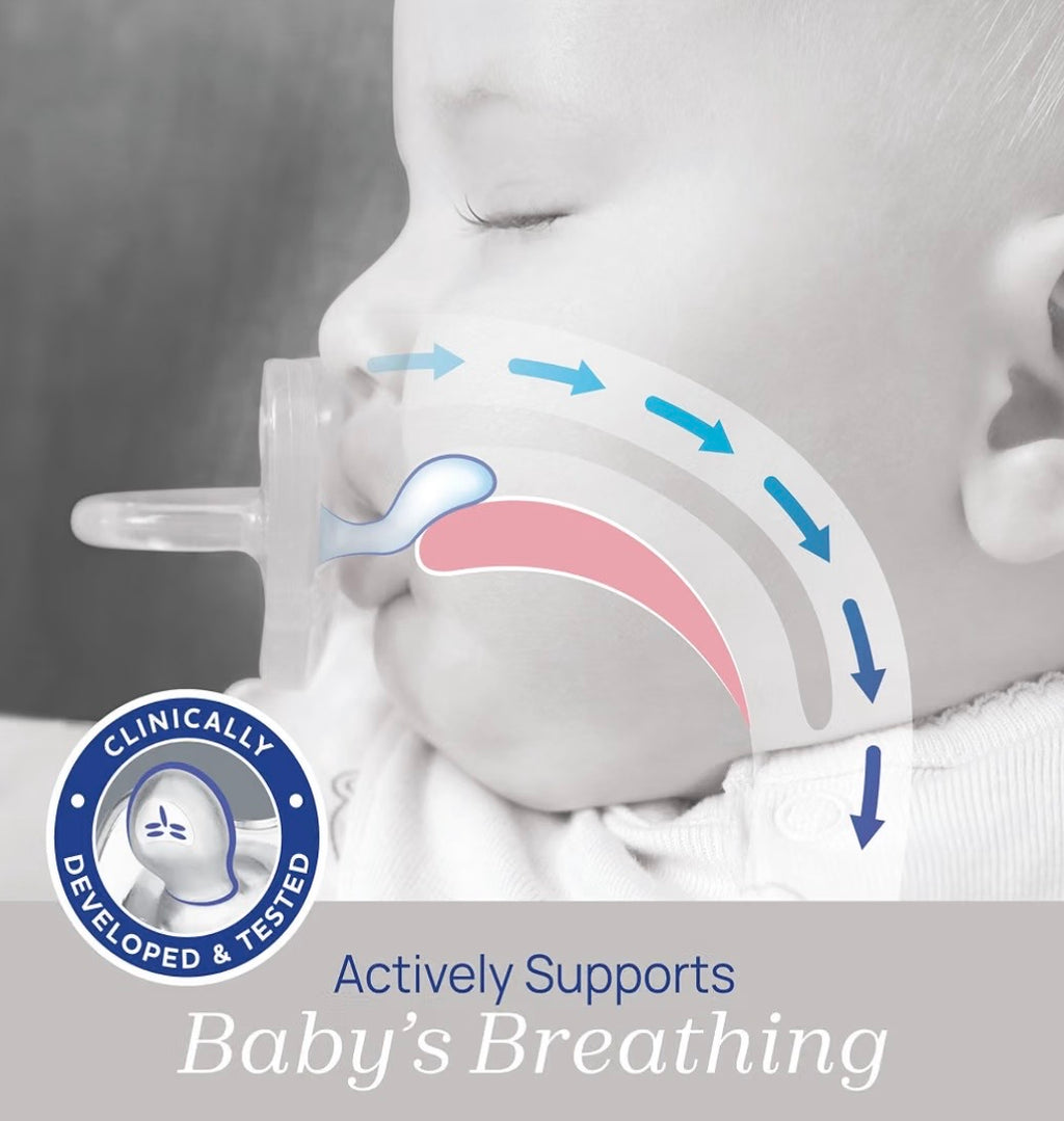 Chicco PhysioForma Orthodontic Pacifier, 0-6 Months, 2-Pack + Sterilizing Case