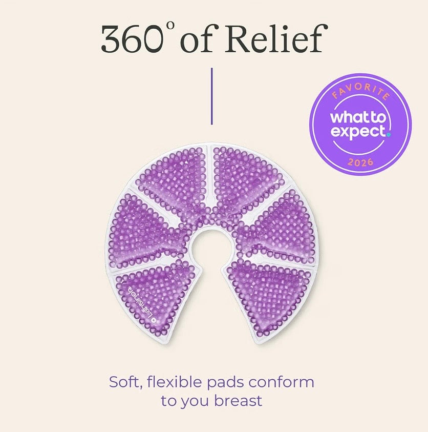 Lansinoh Breast Therapy Packs with Soft Covers, 2 Pack