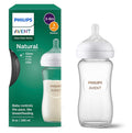 Philips Avent Natural Glass Baby Bottle, Medium Flow, 8 oz
