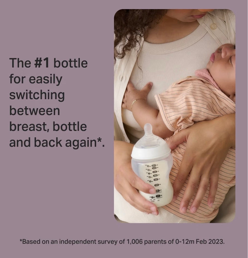 Tommee Tippee Natural Start Baby Bottles, Anti-Colic, 0m+, 5oz(150 ml) pack of 2