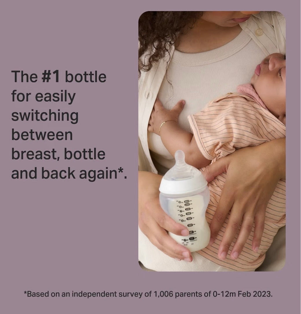 Tommee Tippee Natural Start Baby Bottles, Anti-Colic, 0m+, 5oz(150 ml) pack of 2