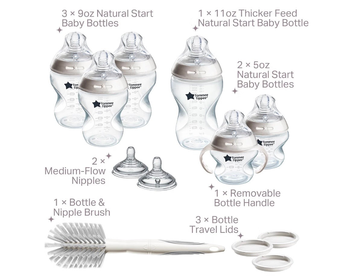 Tommee Tippee Natural Start Baby's First Bottle Set
