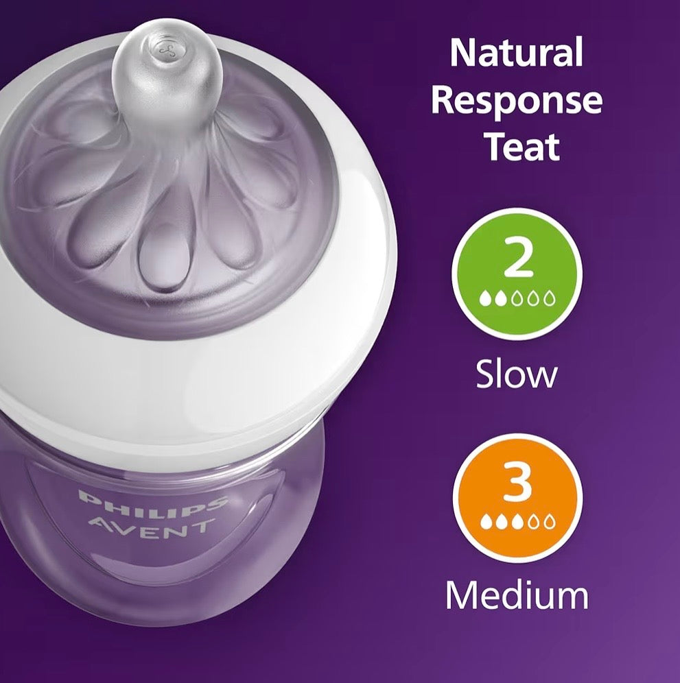 Philips Avent Natural Response Baby Gift Set - 5 Bottles, Soothie Pacifiers