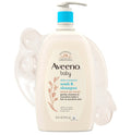 Aveeno Daily Moisture Wash & Shampoo, Tear-Free (976ml)