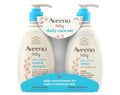 Aveeno Baby Gentle Moisturizing Daily Care Set, Natural Oat Extract, Natural Colloidal Oatmeal, 2 Items