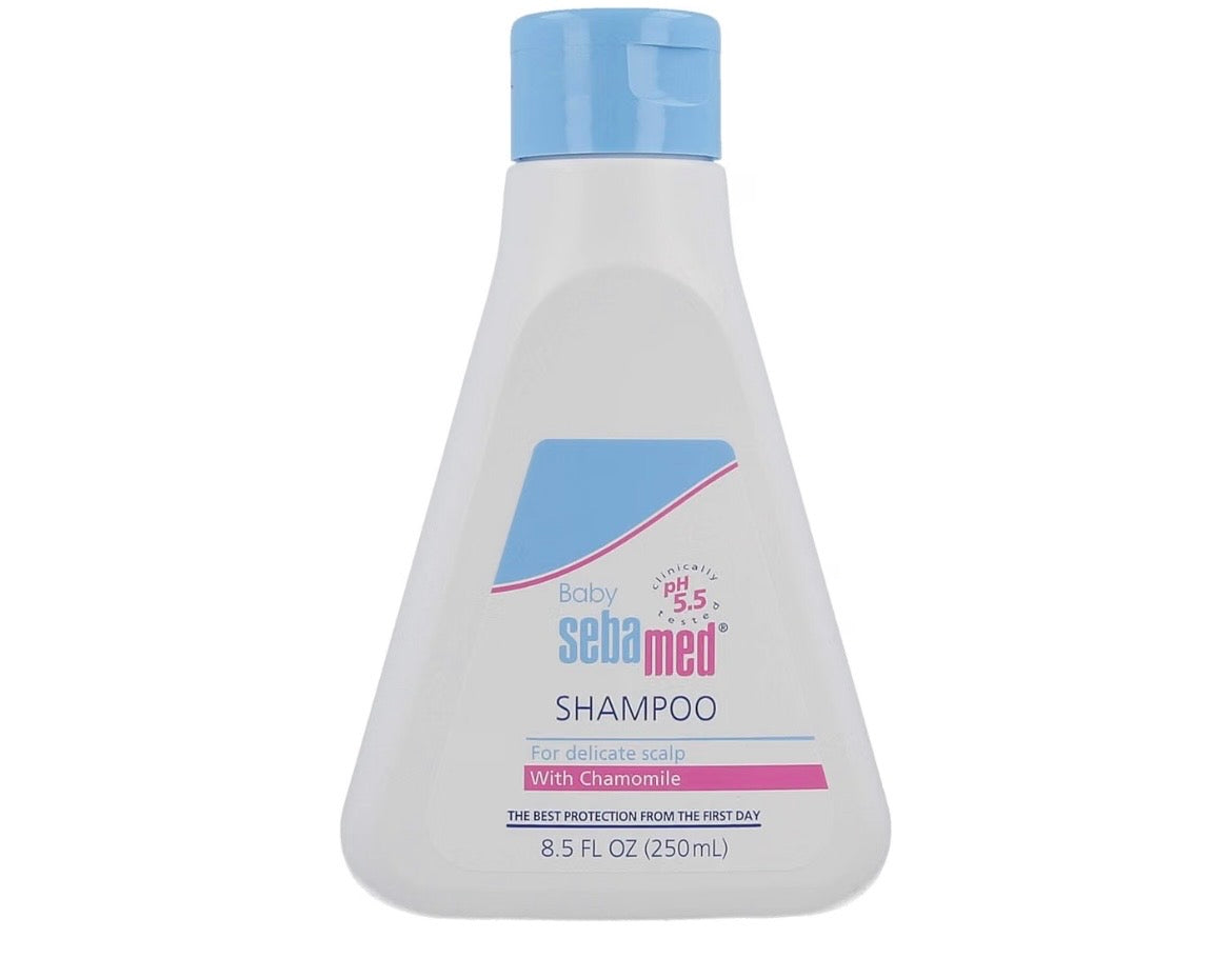 Sebamed Shampoo Extra Mild Cleanser for Delicate Baby Hair and Scalp