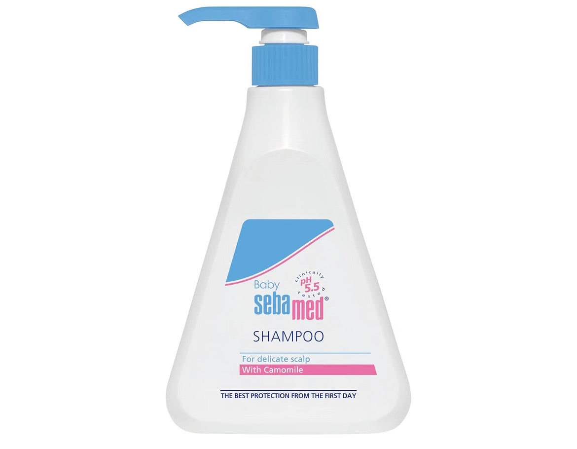 Sebamed Shampoo Extra Mild Cleanser for Delicate Baby Hair and Scalp