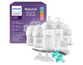 Philips Avent Natural Response Baby Gift Set - 5 Bottles, Soothie Pacifiers